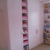 Fitted MDF Wardrobes with Opening Bookshelves