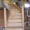 Oak Staircase with Half Turn